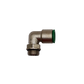 90° Swivel Elbow 12 mm D 3/8" for Rilsan Tube - Rubix (GOGIRIL12X3-8)
