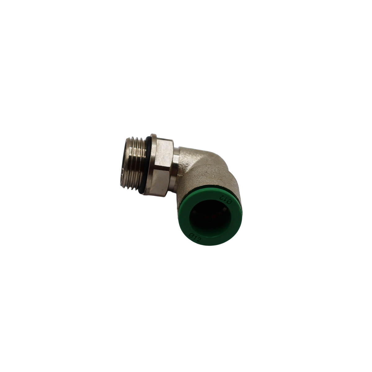 90° Swivel Elbow 12 mm D 3/8" for Rilsan Tube - Rubix (GOGIRIL12X3-8)