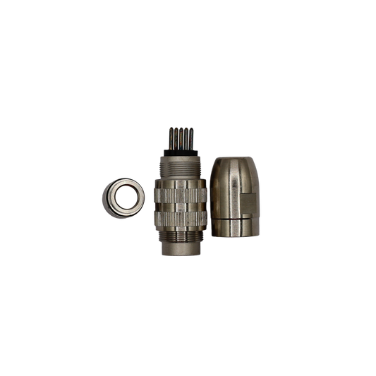 Connettore dritto 6 pin con attacco maschio per common rail - Rs Components (CON6PINMAS)