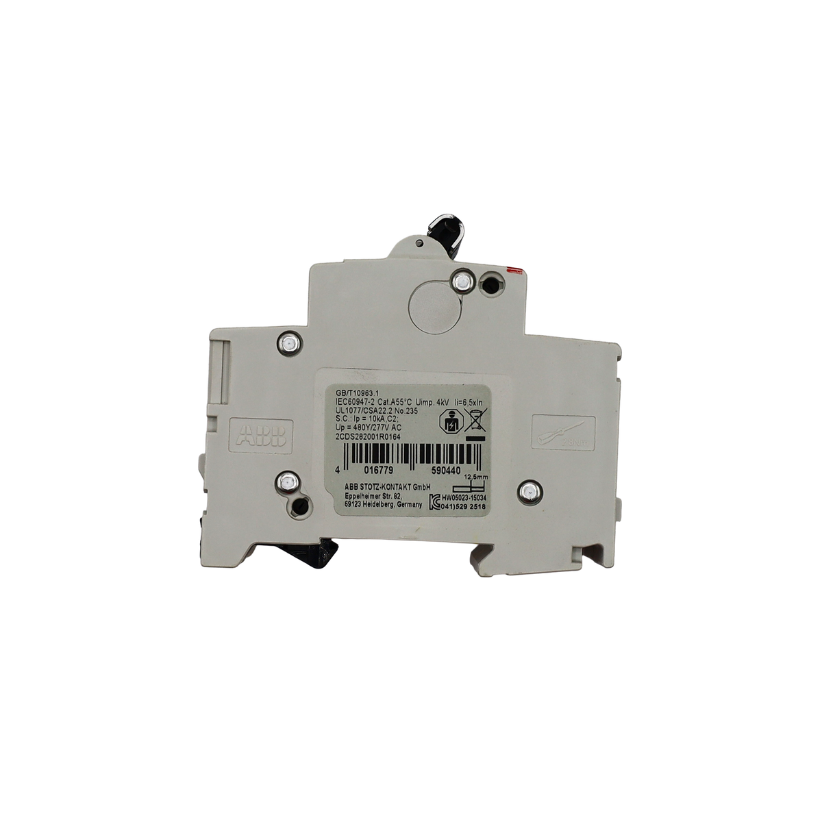 Interruttore automatico S202P 2x16 A 25 kA - ABB (S302PC16)