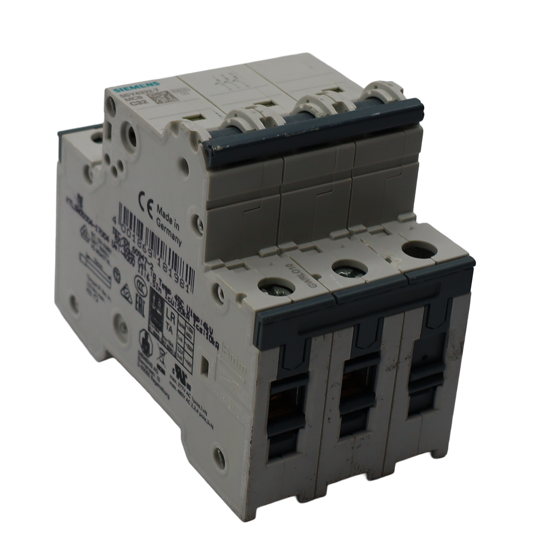 Interruttore automatico 3P C 32 A 10kA - Siemens Italia (5SY4332-7)