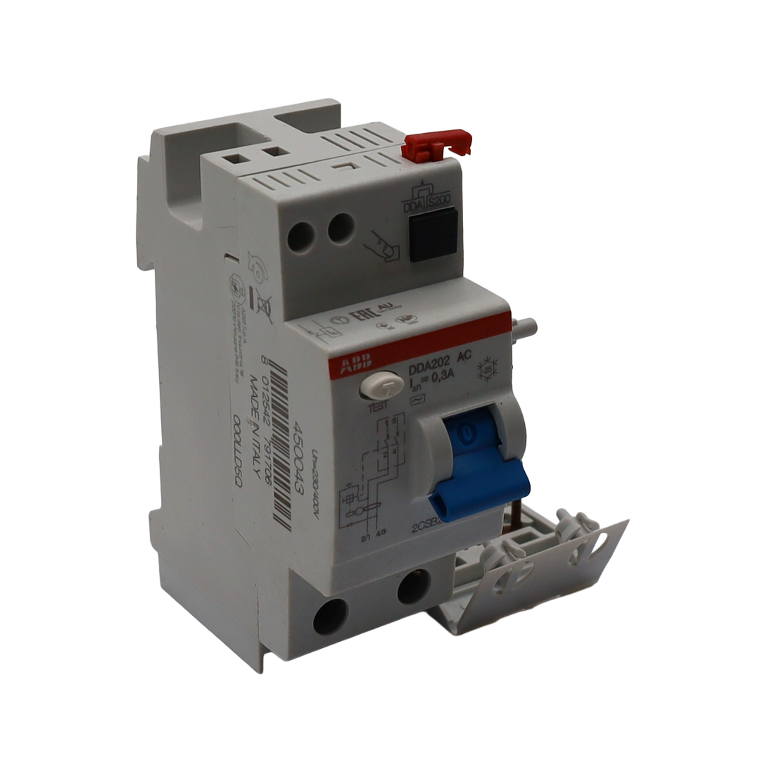 Blok różnicowoprądowy DDA202 AC 25A 300mA - ABB (ELB427917)