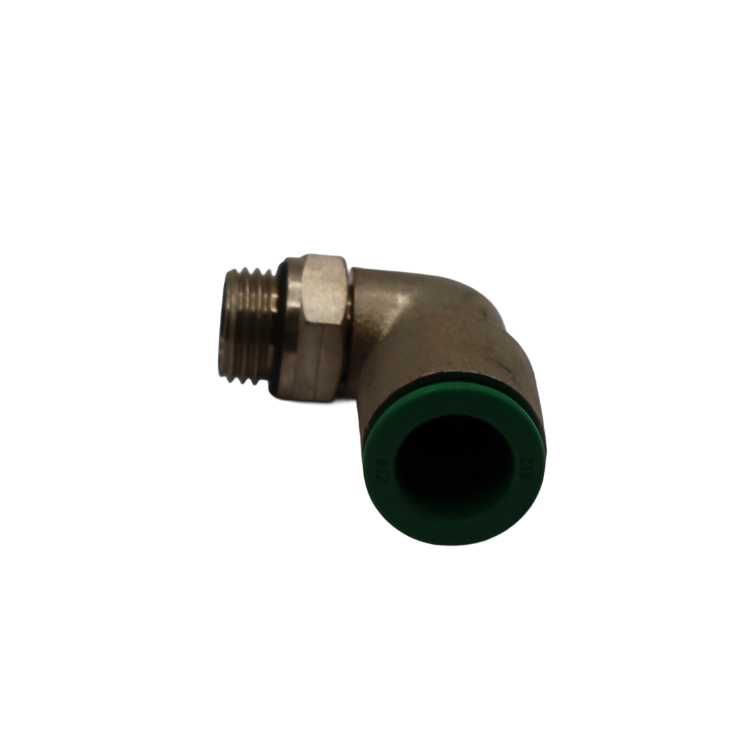 Coude pivotant 90° D 12 mm 1/4" pour tube Rilsan - Rubix (GOGIRIL12X1-4)