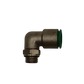 Coude pivotant 90° D 12 mm 1/4" pour tube Rilsan - Rubix (GOGIRIL12X1-4)