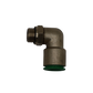 Coude pivotant 90° D 12 mm 1/4" pour tube Rilsan - Rubix (GOGIRIL12X1-4)