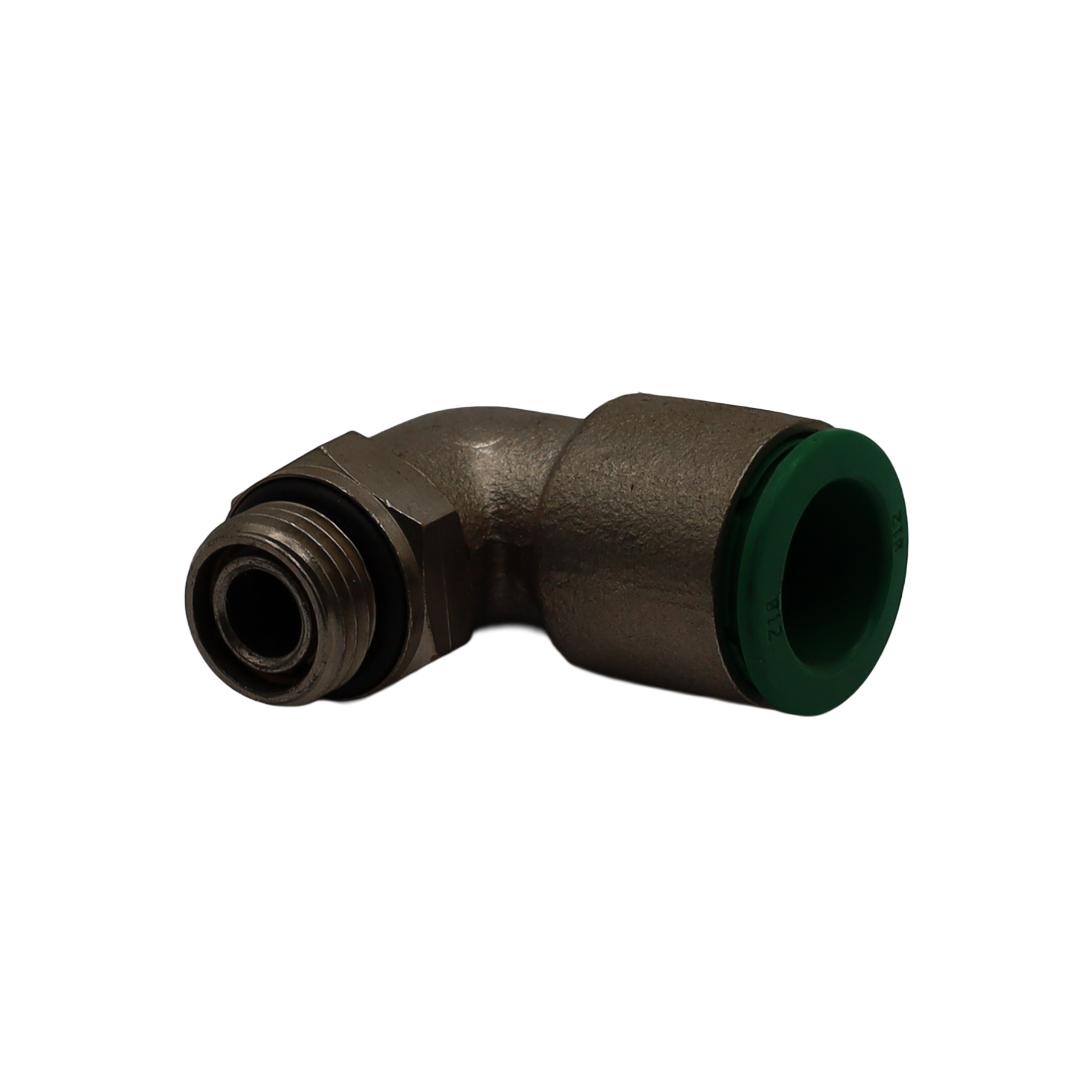 Coude pivotant 90° D 12 mm 1/4" pour tube Rilsan - Rubix (GOGIRIL12X1-4)
