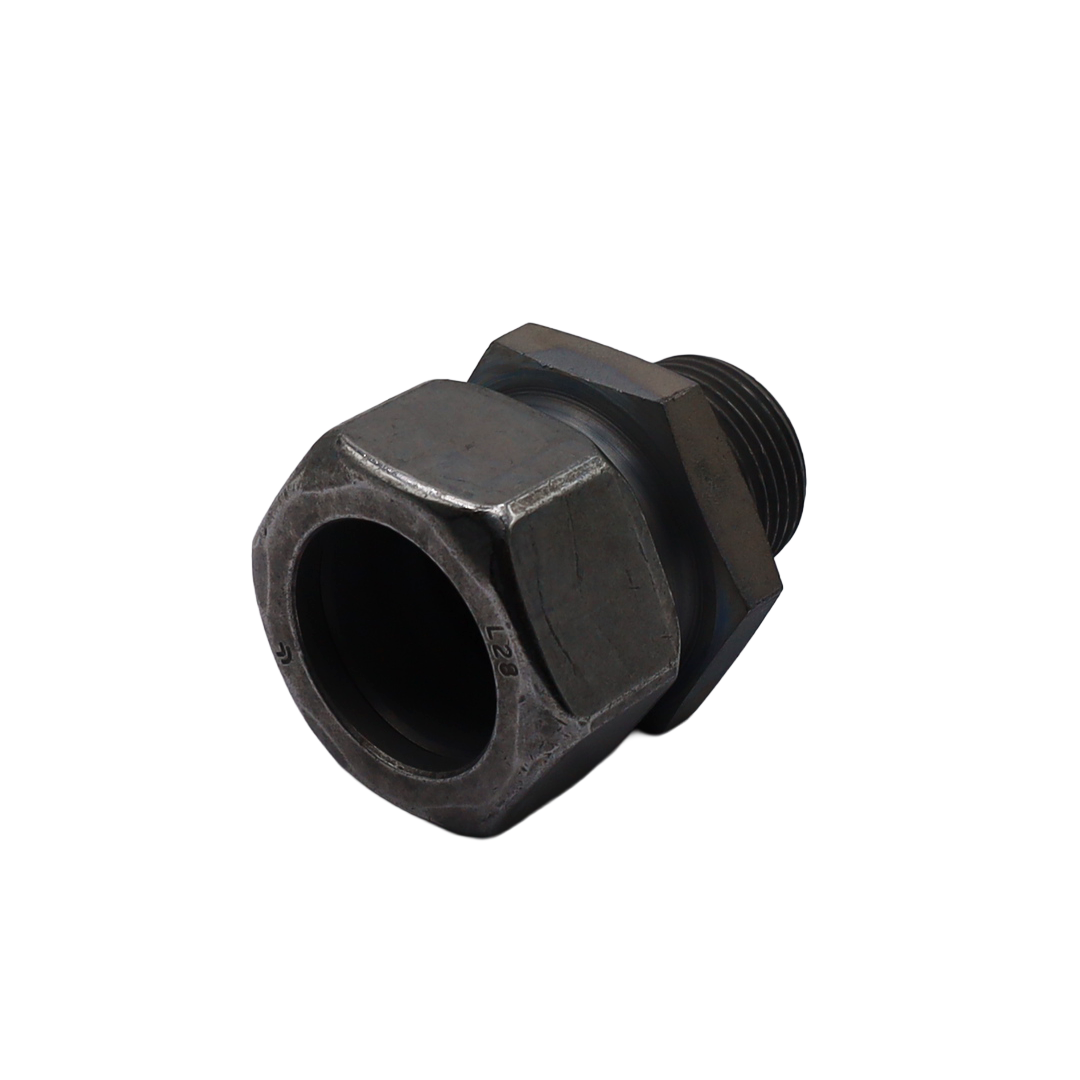 Raccordo a pressare con serraggio e ogiva E211-128L estrazione diritta - Rubix (140-060-010-00014)