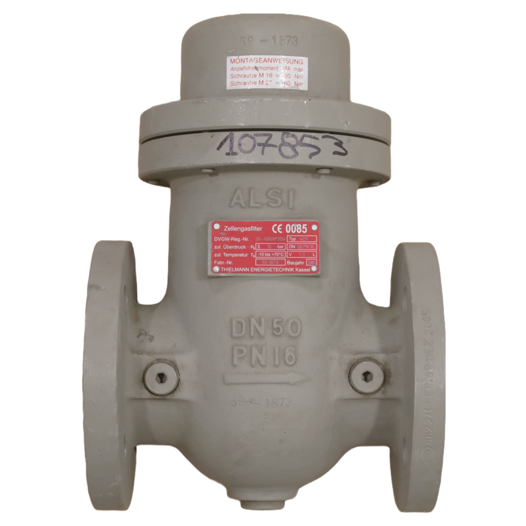 Porta filtro gas di azionamento DN50 (107853)