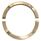 Semianillo de bronce axial (par) (373131)