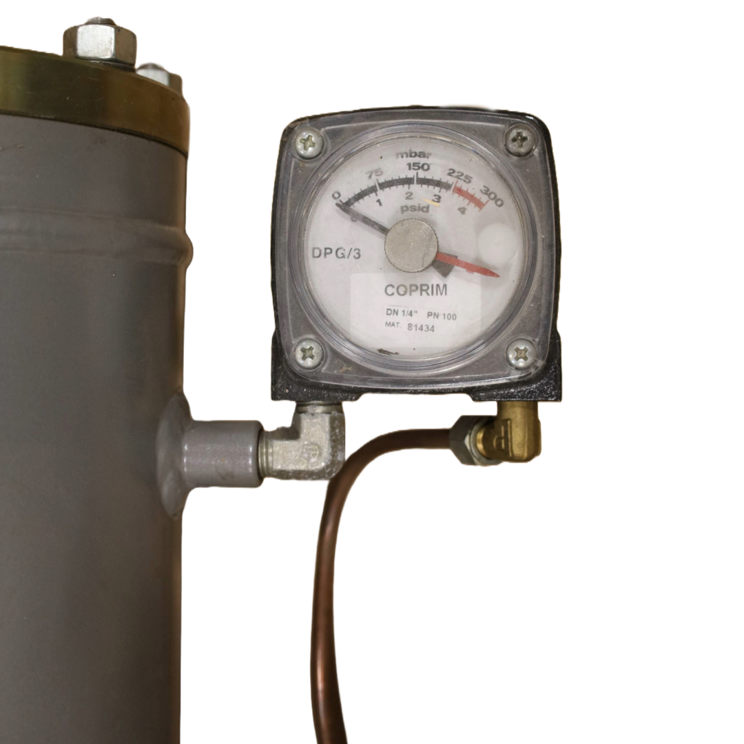 Filtro de gas DN80 C/Manómetro diferencial (060-060-005-00015)