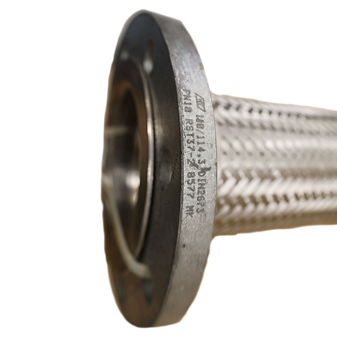 DN100 flexible hose metal mesh flanged (632849)