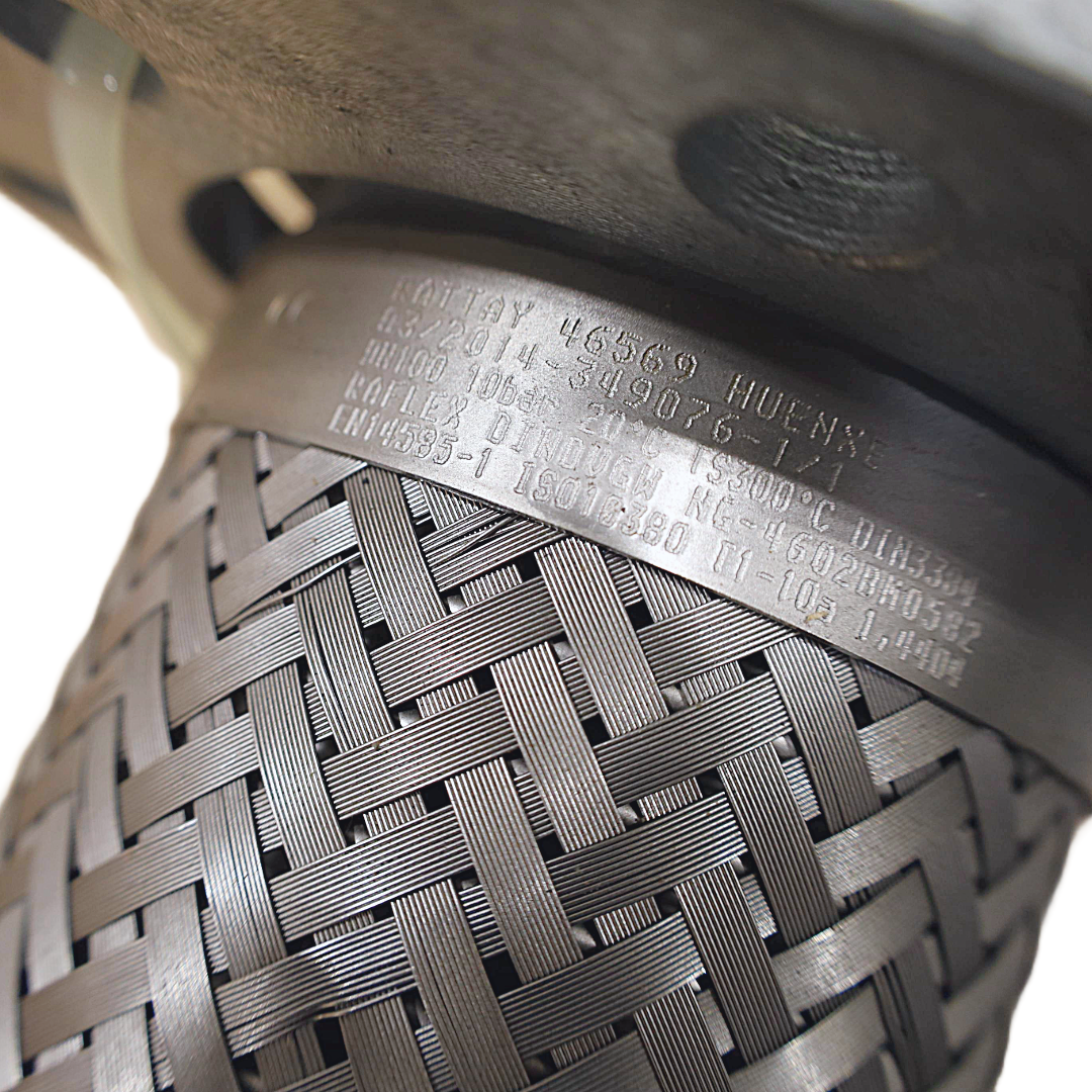 DN100 flexible hose metal mesh flanged (632849)