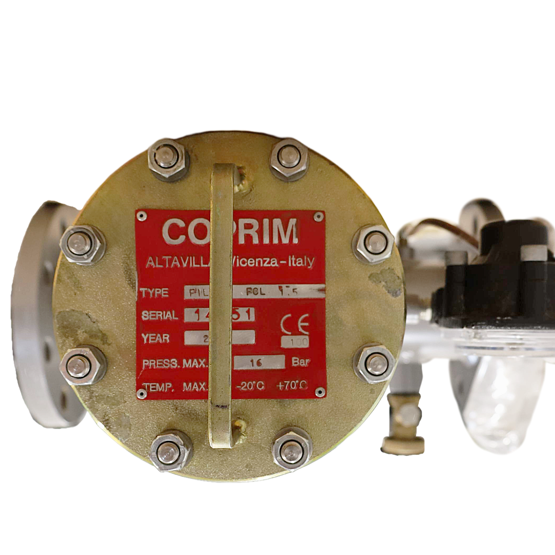Filtro de gas DN80 C/Manómetro diferencial (060-060-005-00015)